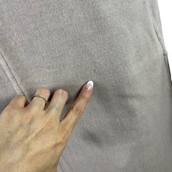 Mondi Pure New Wool Belted Longline Duster Cardigan Beige German Size 34 USA 2 - Picture 16 of 16